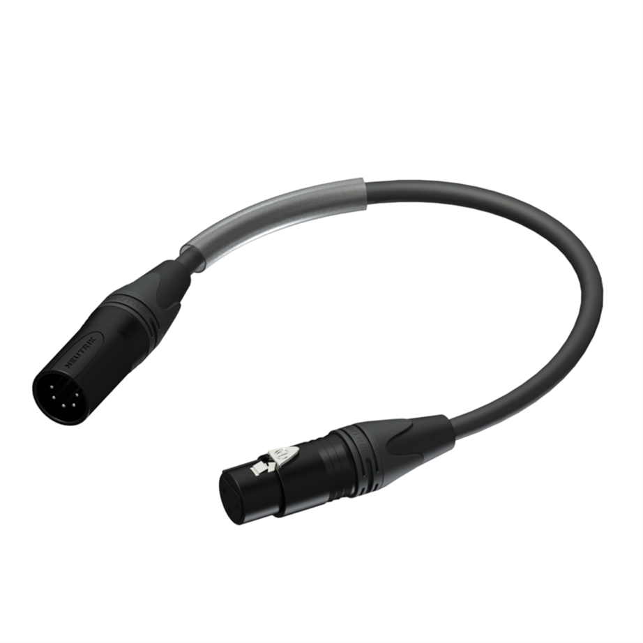 Procab PLP155 DMX 5pinXlrM-3pinXlr Adapter Plug