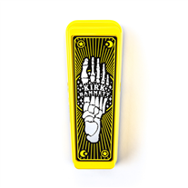 Dunlop KH95Y Kirk Hammett Cry Baby Wah Guitar Pedal Yellow Sparkle
