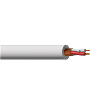 Procab MC305W/1 Flex 2x0.23 mm² 24 AWG Cable Roll 100m White