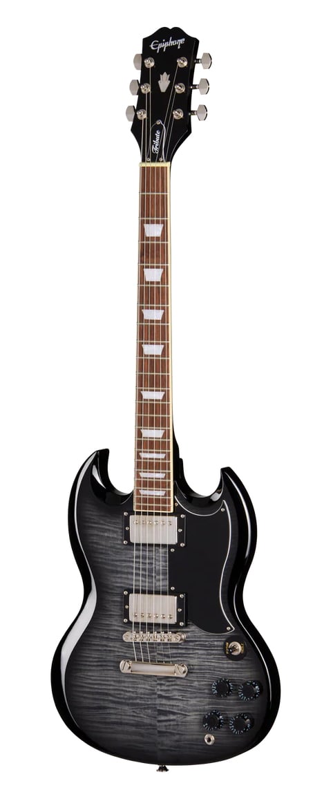 Epiphone SG Tribute Plus Ebony Burst