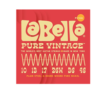 La Bella Pure Vintage PV1046 Electric Guitar String Set