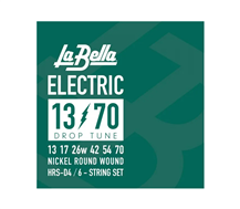 La Bella HRS-D4 Drop 013-070 Electric Guitar String Set