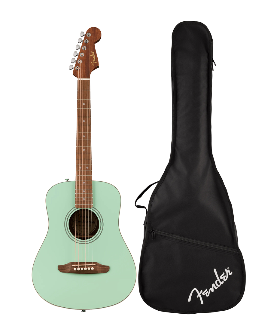 Fender California Standard Redondo Mini Surf Green with bag