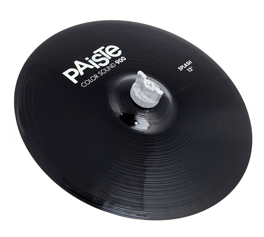 Prato Splash Paiste 900 Preto 12"