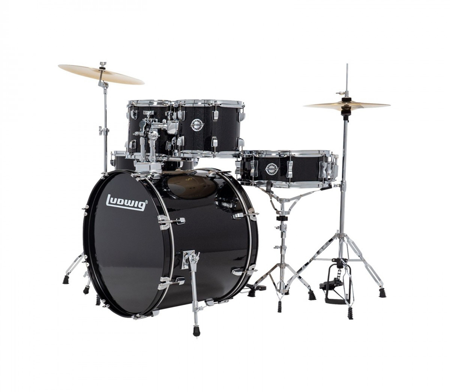 Ludwig LC170 Accent Fuse Black Sparkle