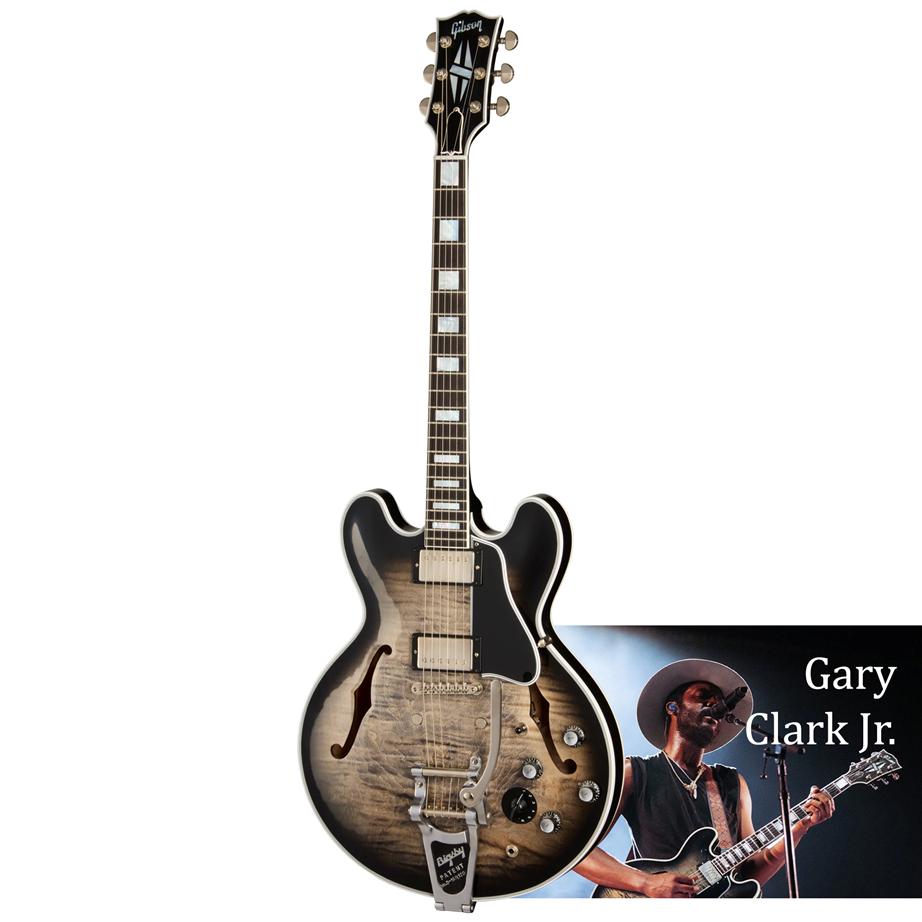Gibson Custom Gary Clark Jr. ES-355 VOS Cobra Burst