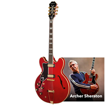 Epiphone Masterbilt Gem Archer Sheraton Cherry Red Left-Handed