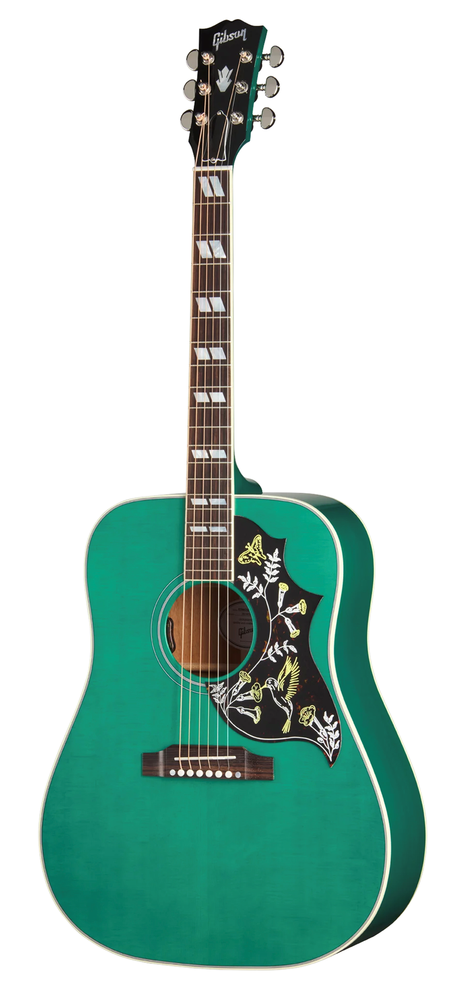Gibson Hummingbird Standard Translucent Teal
