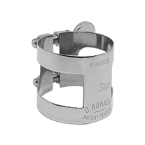 Bonade L2257UN Nickel Soprano Sax Ligature