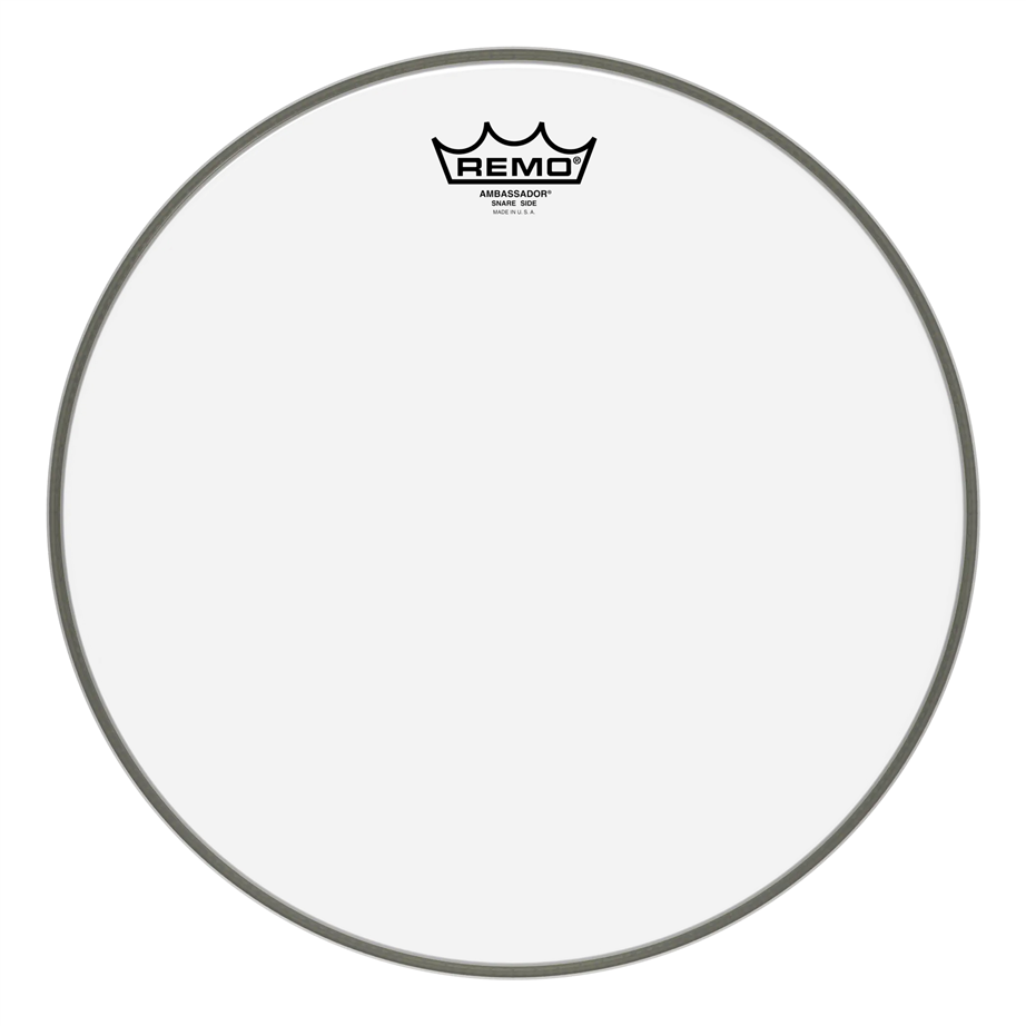 REMO SA-0115-00 Ambassador Reso Snare Clear 15"