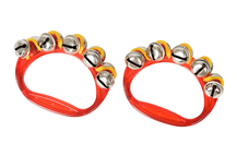 Adamastor B005-1 Red Sleigh Bells (Pair)
