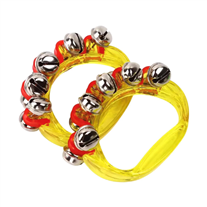 Adamastor B005-2 Yellow Sleigh Bells (Pair)