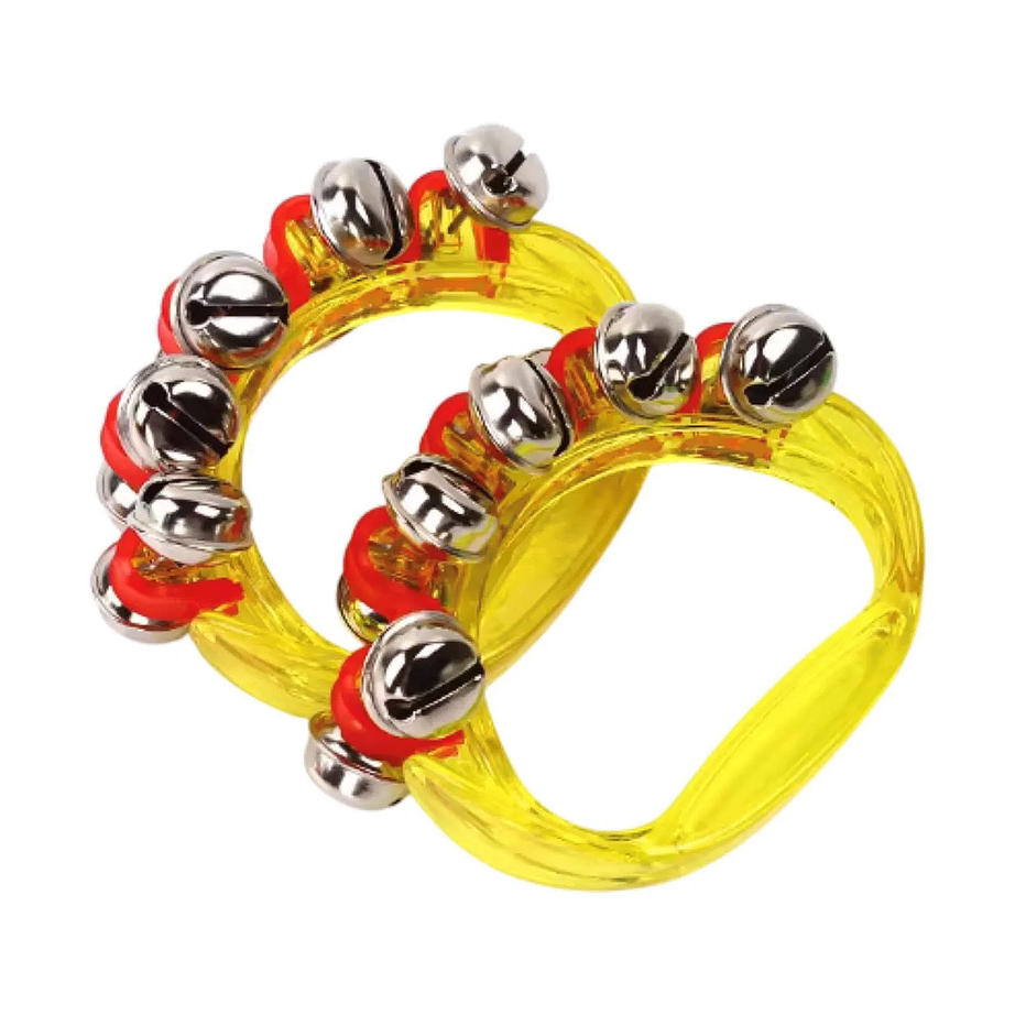 Adamastor B005-2 Yellow Sleigh Bells (Pair)