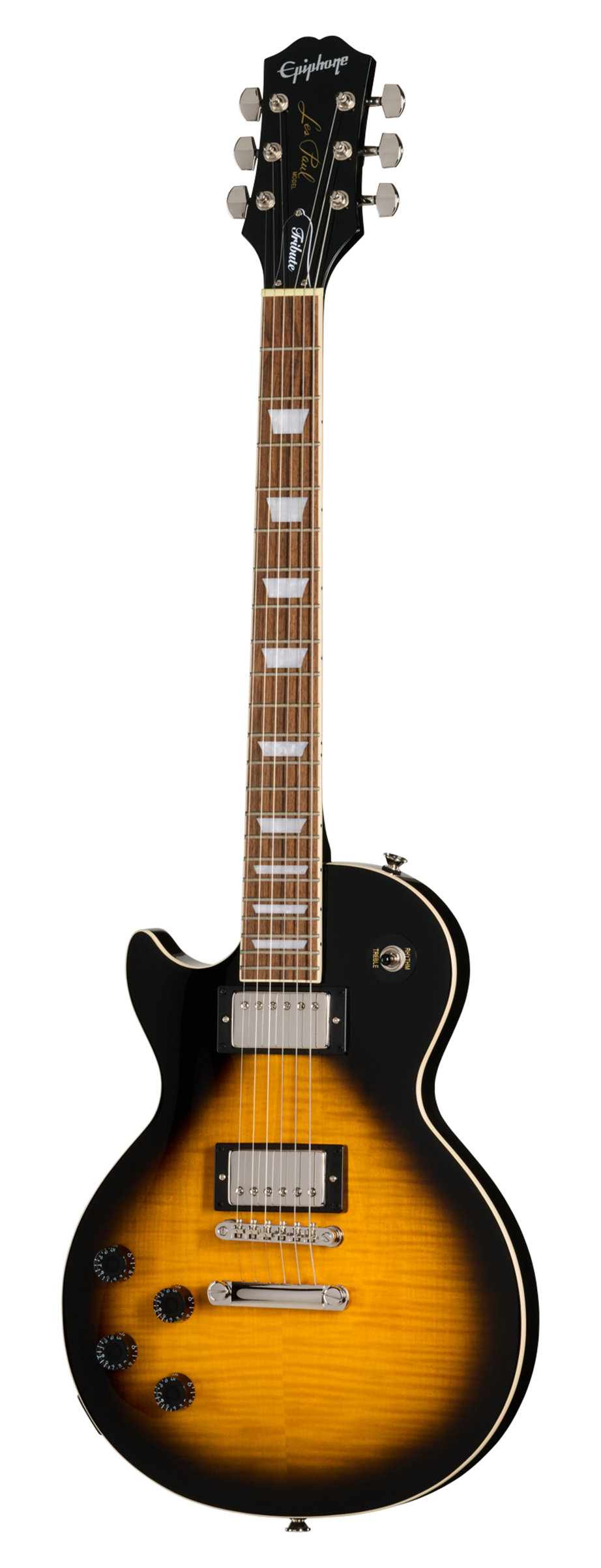 Epiphone Les Paul Tribute Plus Vintage Sunburst Esquerdina