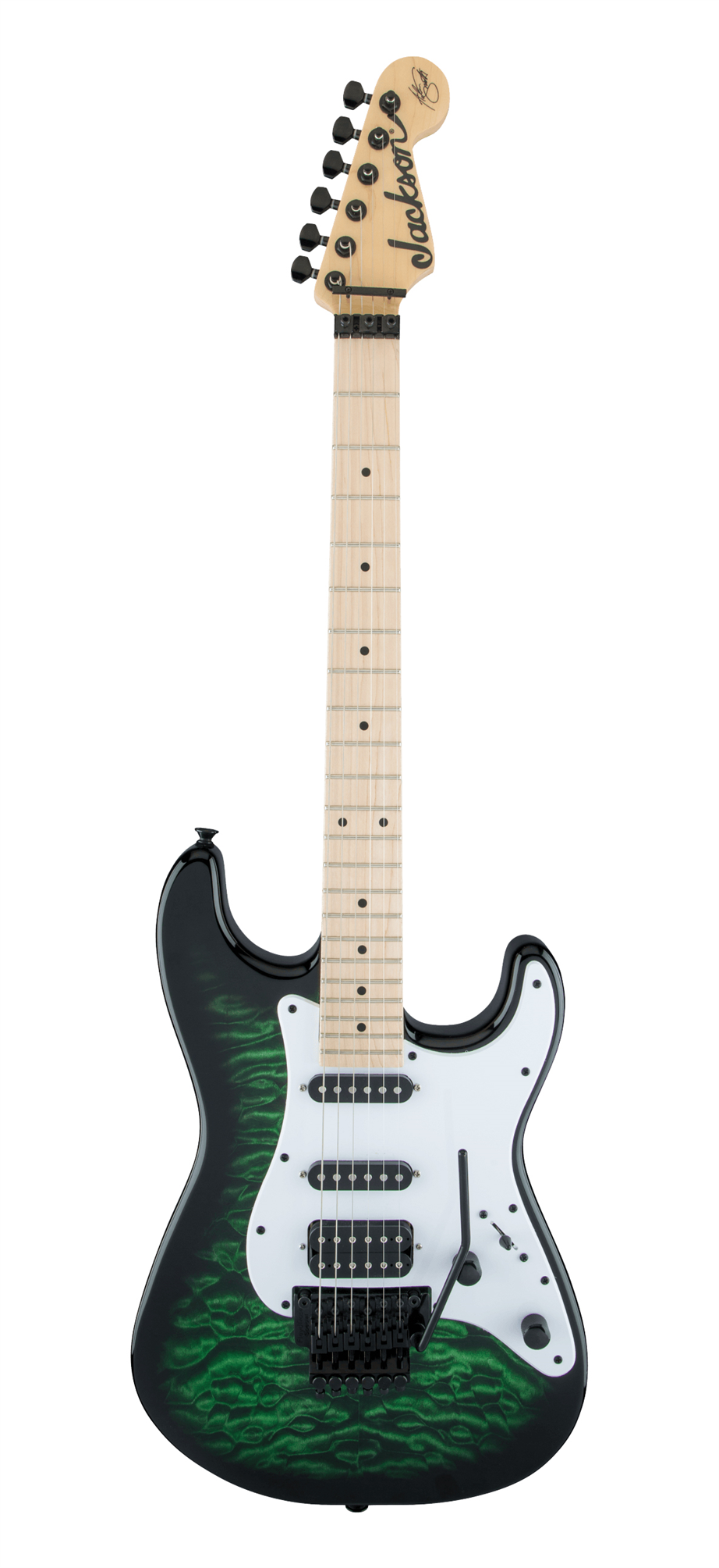 Jackson X Series Signature Adrian Smith SDXQM MN Transparent Green