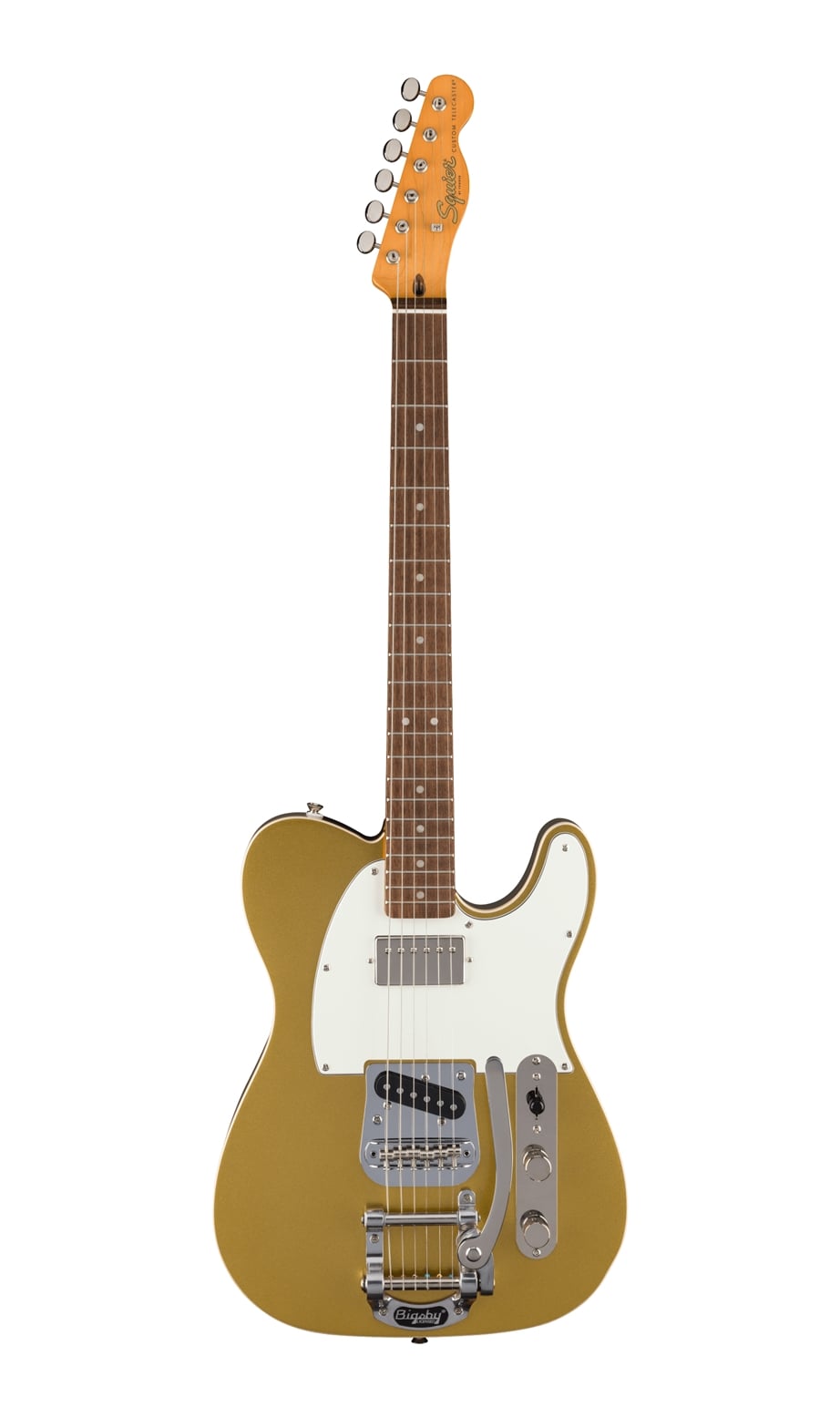 Fender Squier Classic Vibe Custom Telecaster SH with Bigsby Aztec Gold