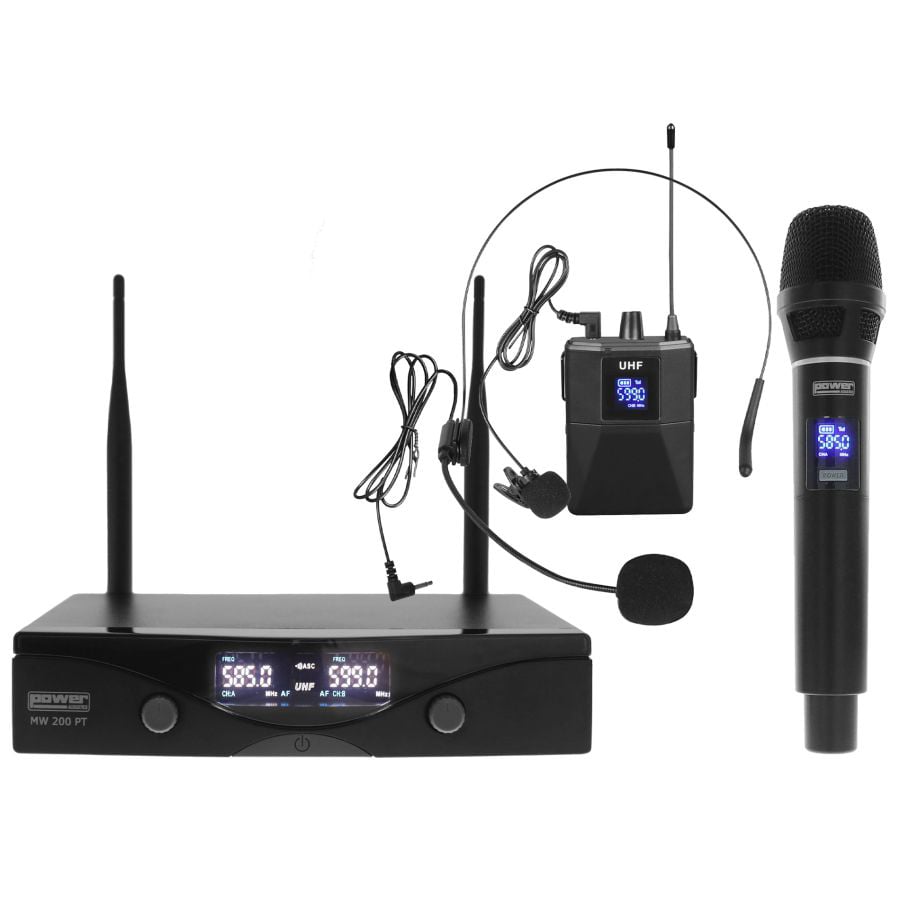 PowerAcoustics MW 200 PT Handheld Wireless Microphone