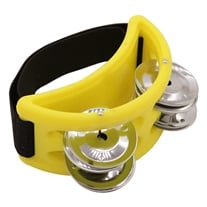 Ludimusic D050 Yellow Foot Tambourine