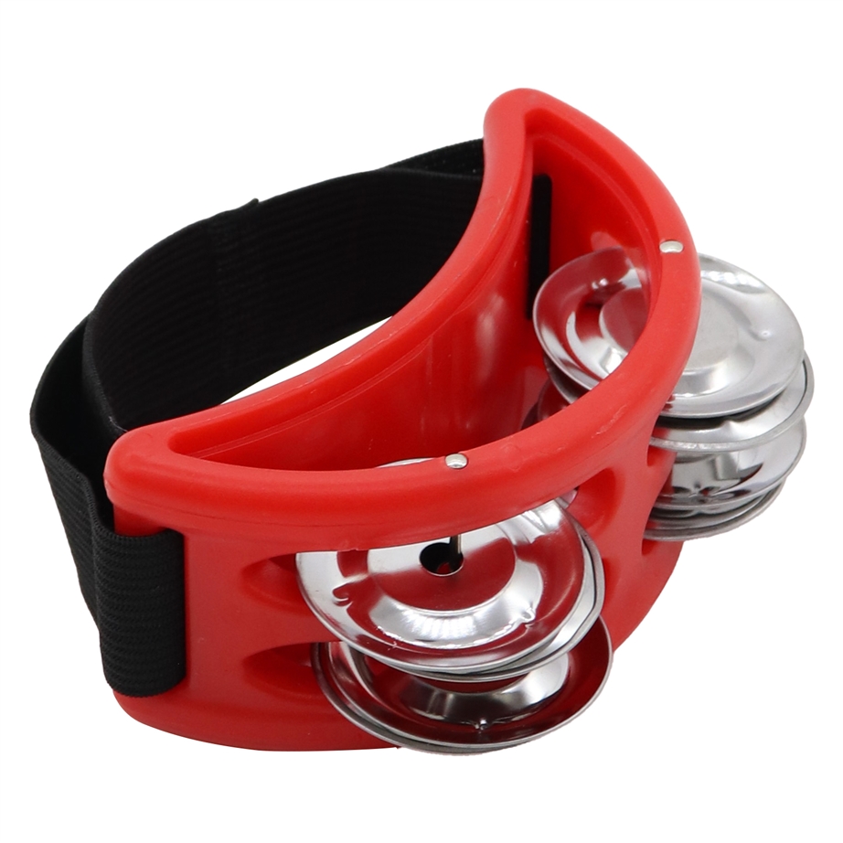 Ludimusic D050 Red Foot Tambourine