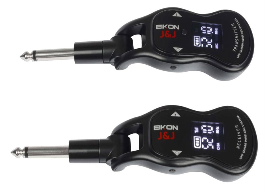 Sistema sem Fios Guitarra Baixo Eikon J&J V2
