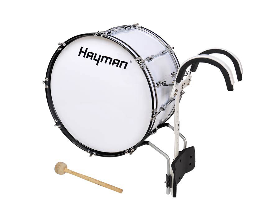 Bombo de Marcha Hayman MDR-2212 Branco