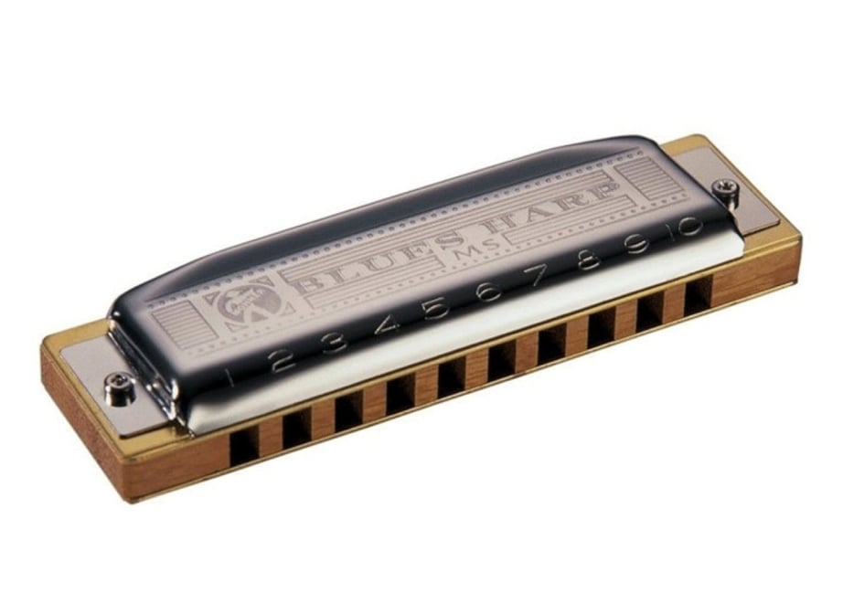 Hohner Blues Harp Diatonic Harmonica 5-Pack (C, D, E, G, A)