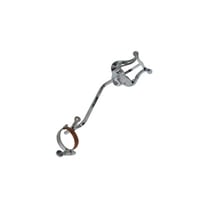 Estante Marcha Saxofone Samba 9139SM Custom com argola 30.5mm Prateado