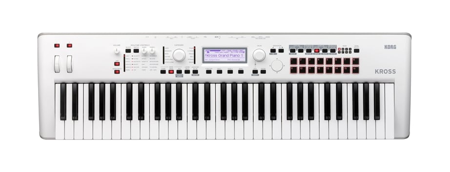 Korg Kross 2-61 White