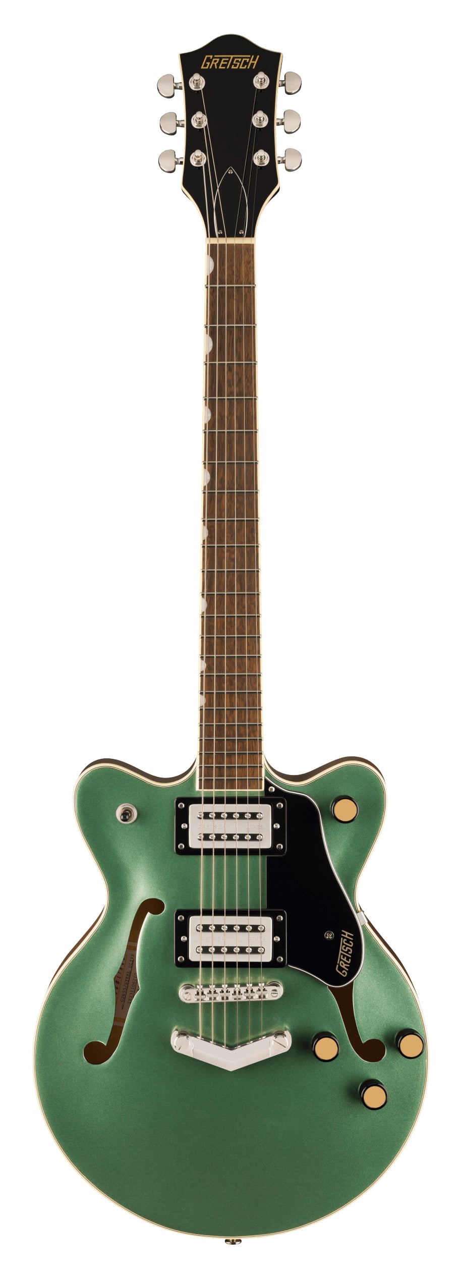 Gretsch G2655 Streamliner Center Block Jr. Double-Cut Steel Olive