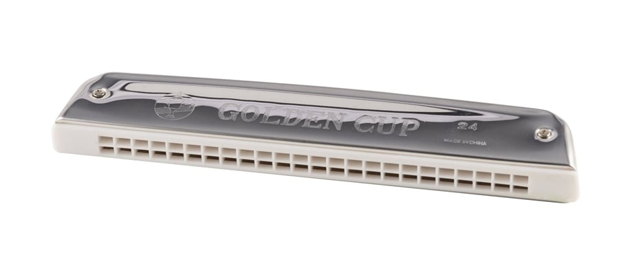 Harmonica Golden Cup 0244 C Dó 48 vozes