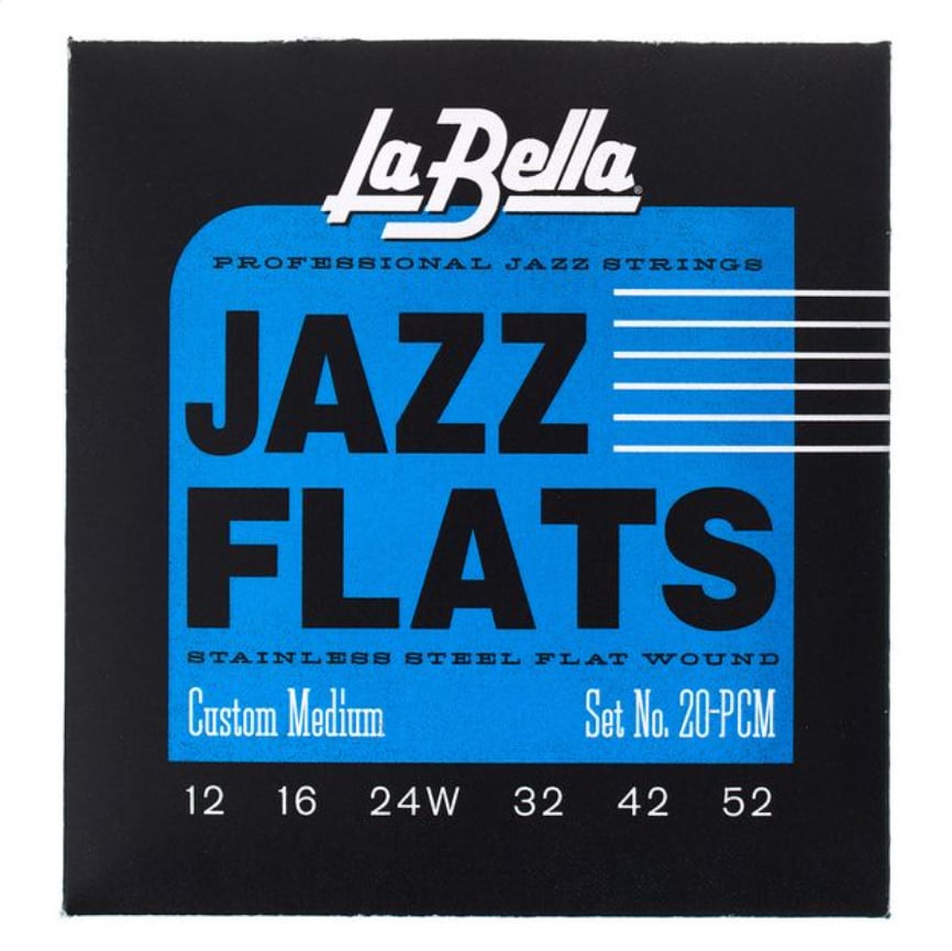 La Bella 20 PCM Jazz Flats 012-052