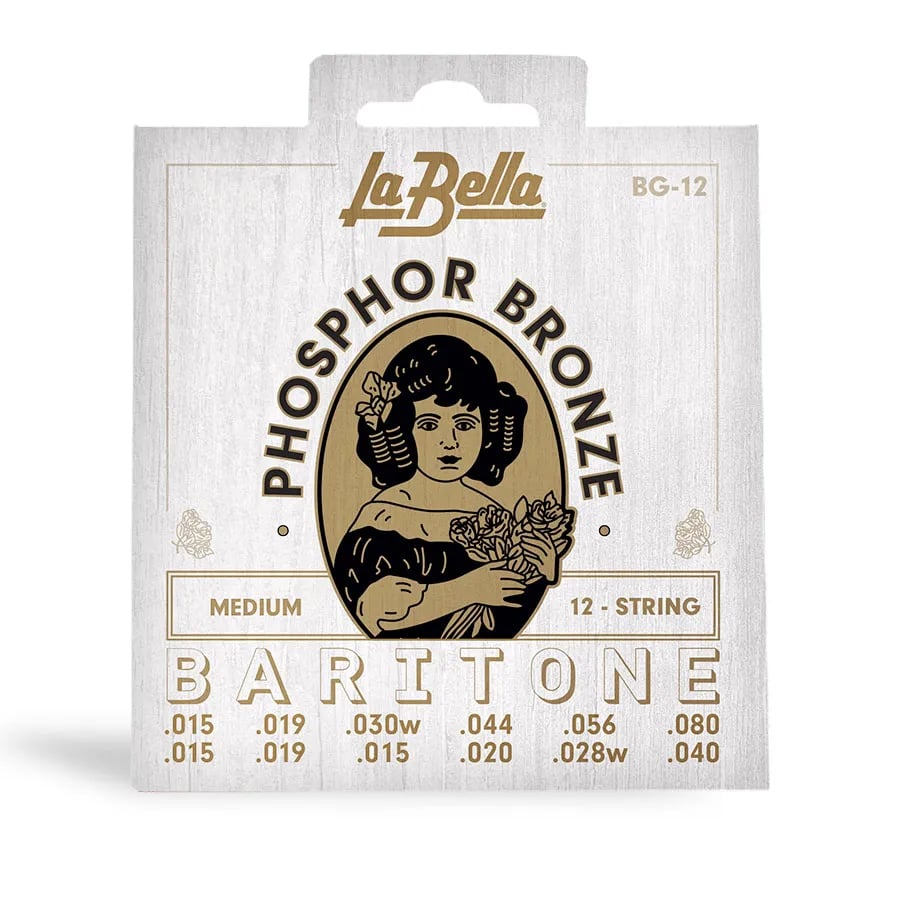 La Bella BG-L Ph.Bronze Baritone 014-070