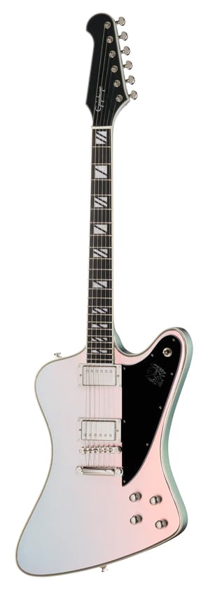 Epiphone Futura Firebird Custom Quicksilver Shift