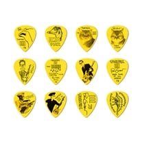 Jim Dunlop Paul Gilbert Custom Tortex TIII Signature Pick 0.73mm 36-Un pack