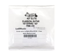 La Bella Elite 416 Mi 1 Clear Nylon Medium tension