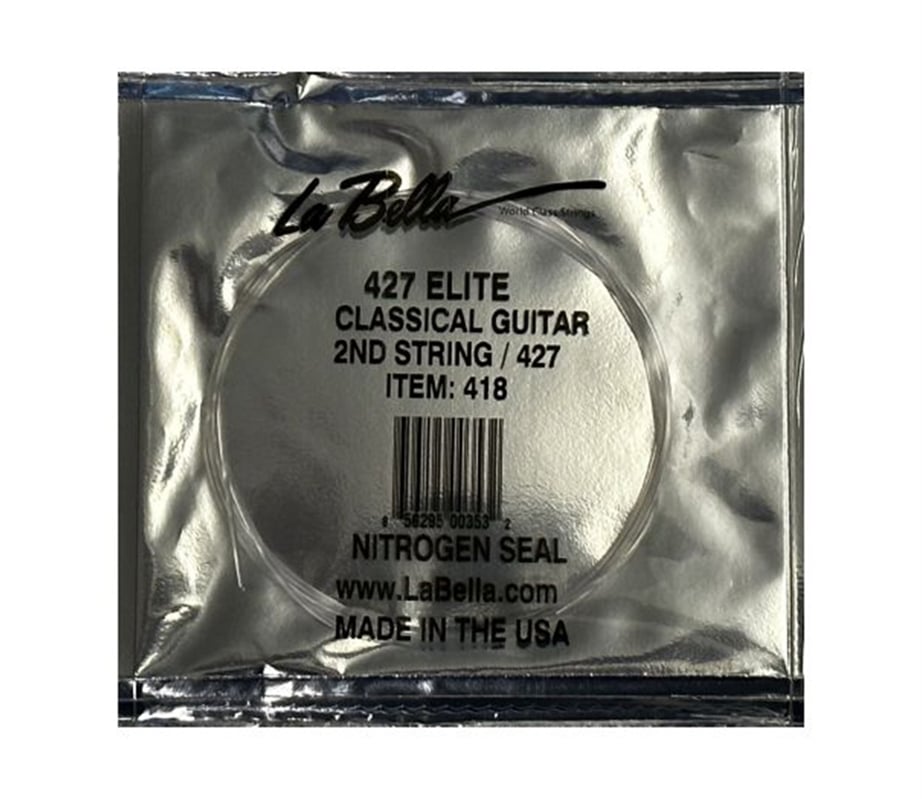 La Bella Elite 418 Si 1 Clear Nylon Medium tension