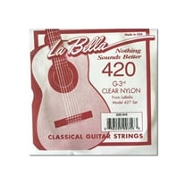 La Bella Elite 420 Sol 3 Clear Nylon Medium tension