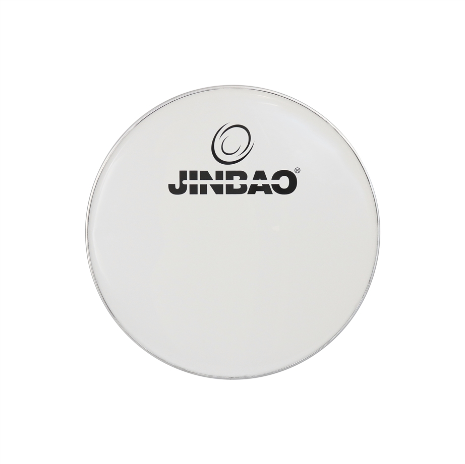 Parche Bombo de Marcha Jinbao White Gloss 22"