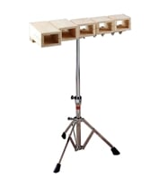 Ludwig LE102 Temple Blocks W/Stand