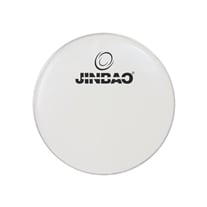 Jinbao White Gloss 24" Marching Bass Drum Head
