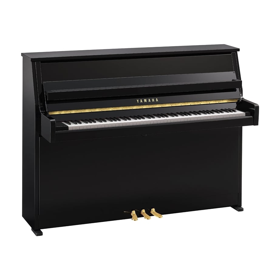 Yamaha B10 PE Upright Piano 110cm Polished Black