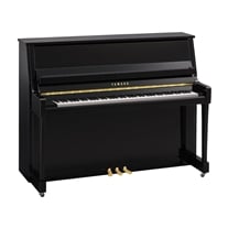 Yamaha B20 PE Upright Piano 116cm Polished Black