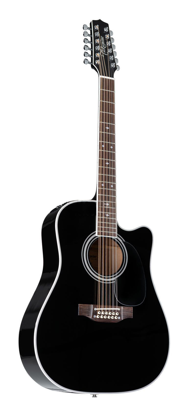 Takamine EF381SC 12 strings Gloss Black