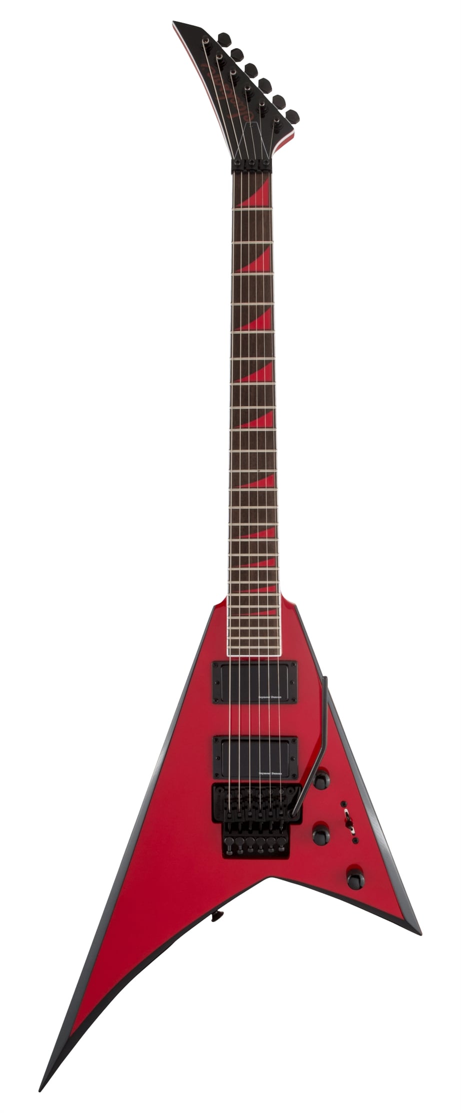 Jackson X Series Rhoads RRX24 LRL Red with Black Bevels