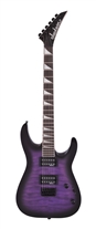 Jackson JS Series Dinky Arch Top JS32Q DKA HT AH Transparent Purple Burst