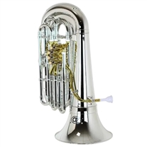 ZO ZTU-20 Silver-Plated 3/4 Plastic ABS Bb Tuba