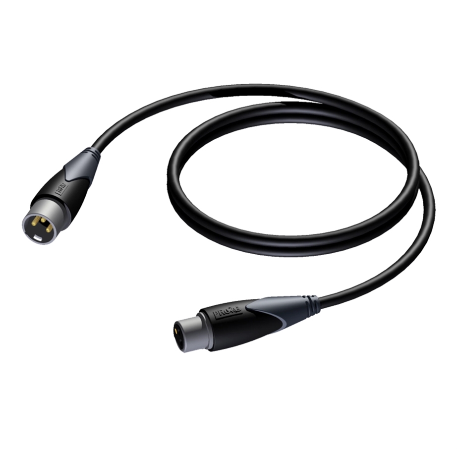 Cabo de Microfone Procab CLA901/1 XlrM/XlrF