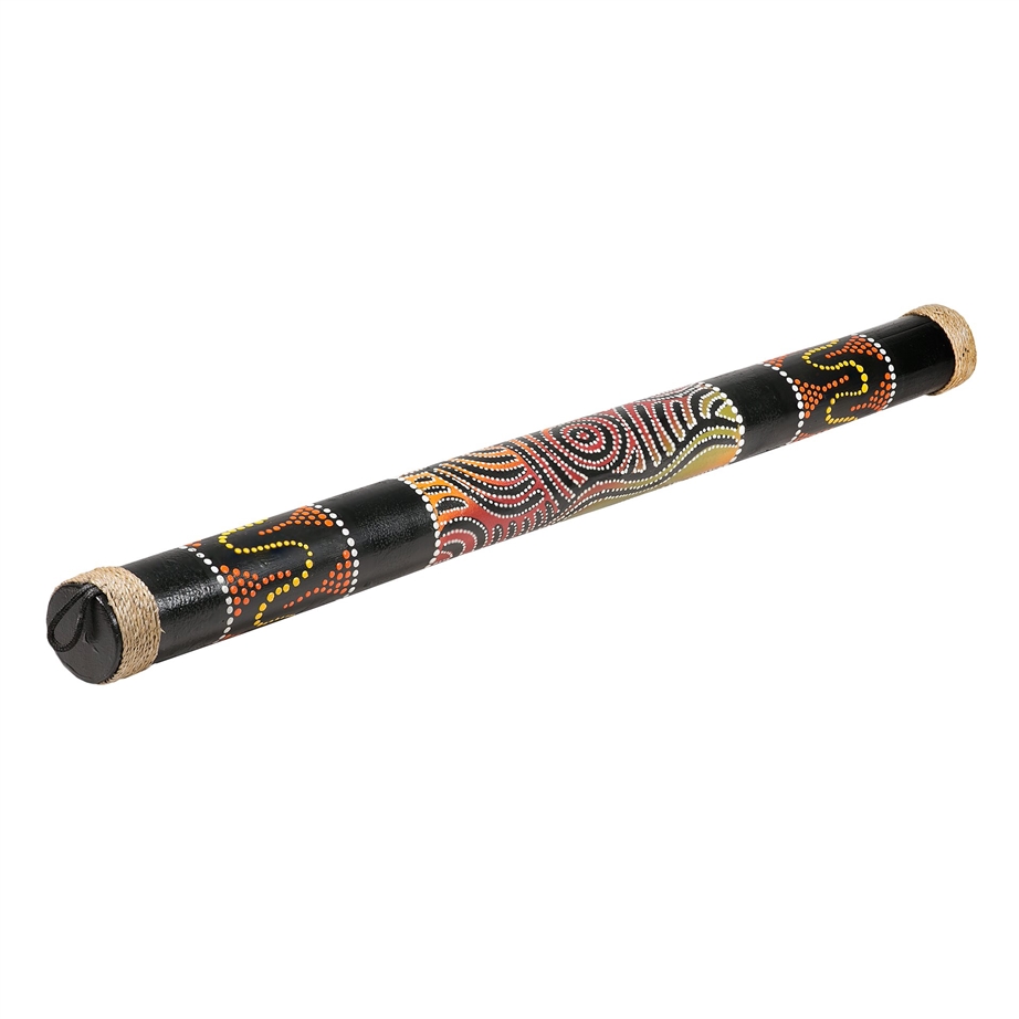 Terré Bamboo rainmaker dot-painting 60cm