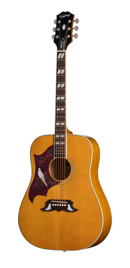 Epiphone Dove Studio Esquerdina Natural