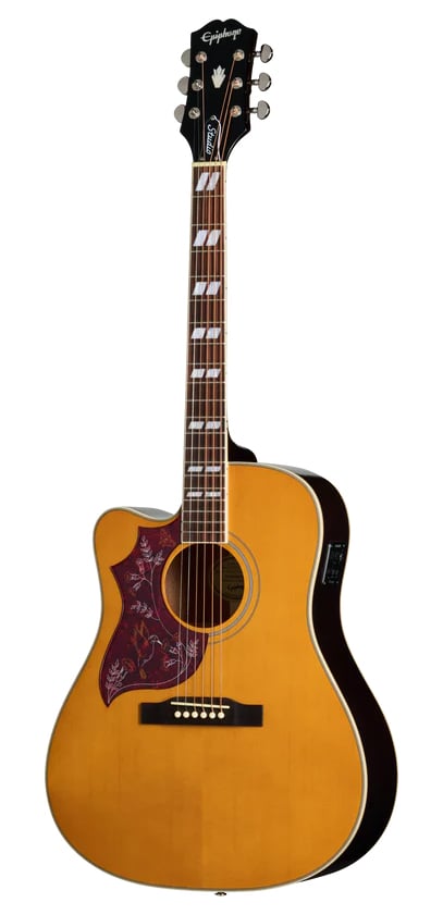 Epiphone Hummingbird Studio EC Esquerdina Natural
